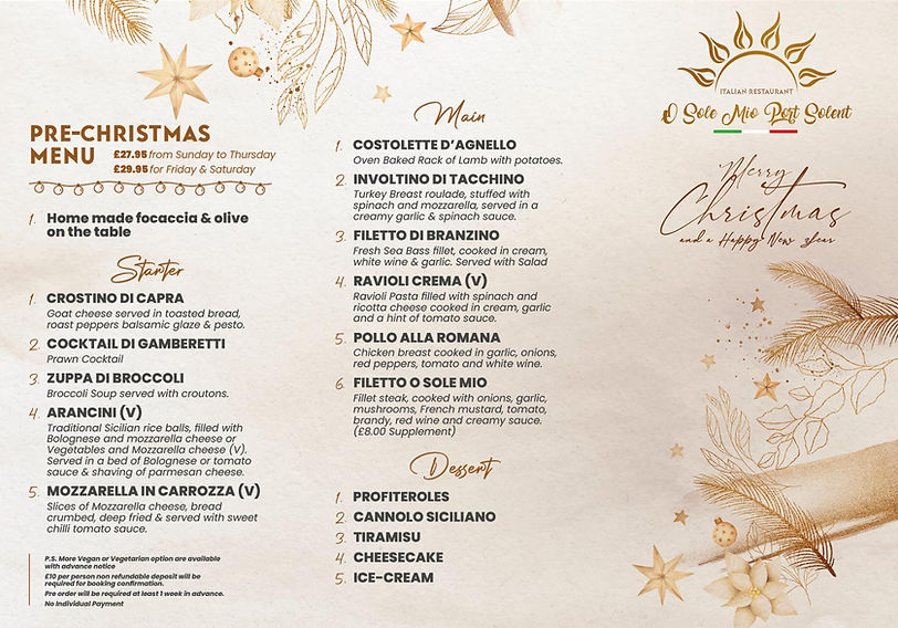 Italian Restaurant O Sole Mio Port Solent United Kingdom